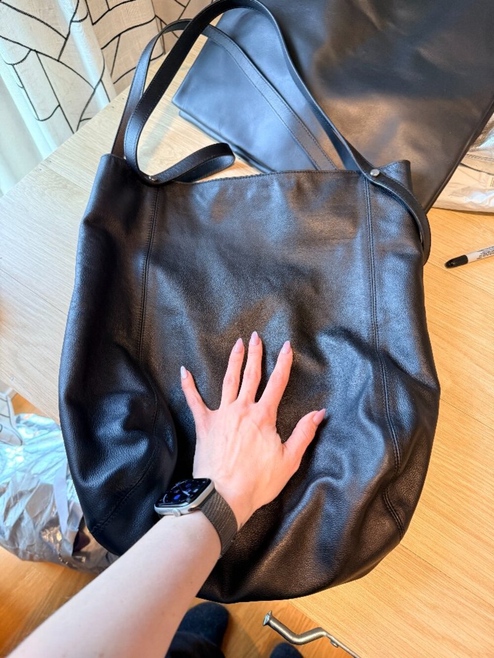 **SHOP CLOSING 4/26** COS Leather Bag Orig $320